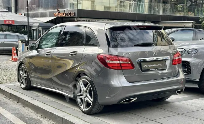 سيارة  MERCEDES B180 CDI AMG - سقف زجاجي - ALKANTARA