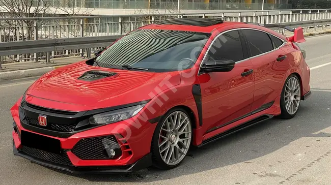 سيارة HONDA CİVİC 1.5 VTEC RS موديل 2017 - فتحة سقف مقاعد مدفأة