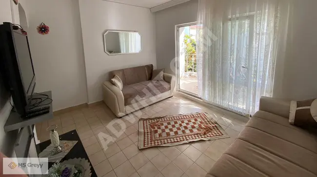 An apartment with three fronts, located 100 meters from the sea in the Şarköy Mehtap complex.