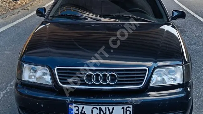 Audi A6- موديل 1995- نصف المبلغ يتم دفعه نقداً والباقي يتم تقسيطه علي 12 شهر مع عمل سندات داخل شركتنا.