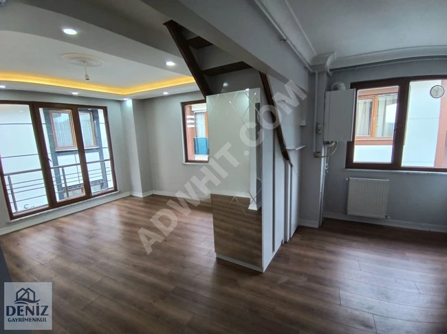 Duplex 2+1 with an area of 120 square meters overlooking the HALİÇ above EYÜP State Hospital.