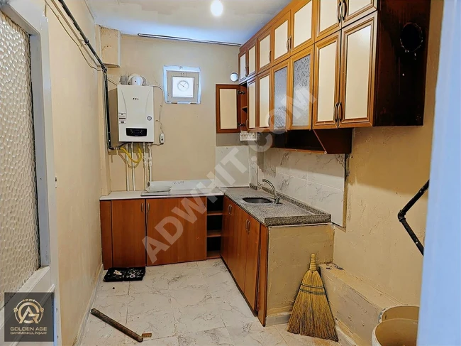 1 + 1 apartment with a large external kitchen equipped with natural gas