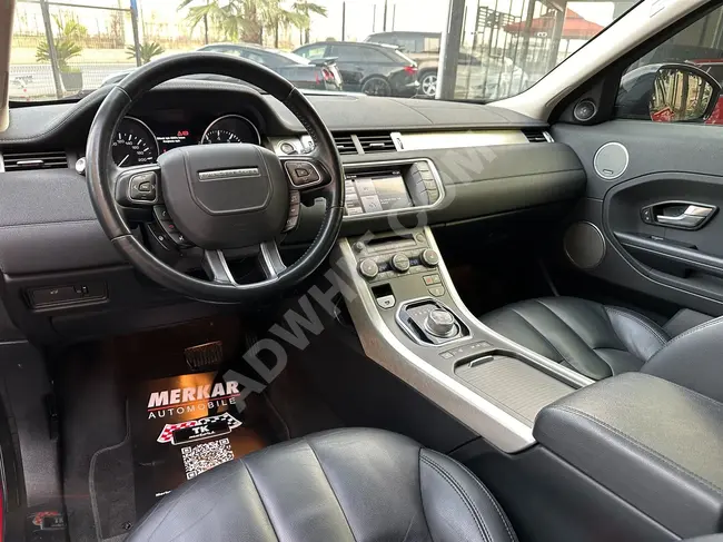 سيارة RANGE ROVER EVOQUE 2.0Sİ4 DYNAMIC موديل 2015 - من الوكيل بمسافة 81,500 كم