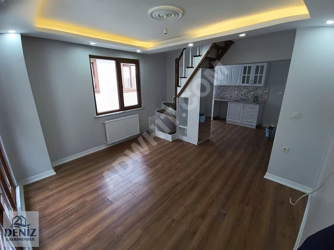 Duplex 2+1 with an area of 120 square meters overlooking the HALİÇ above EYÜP State Hospital.