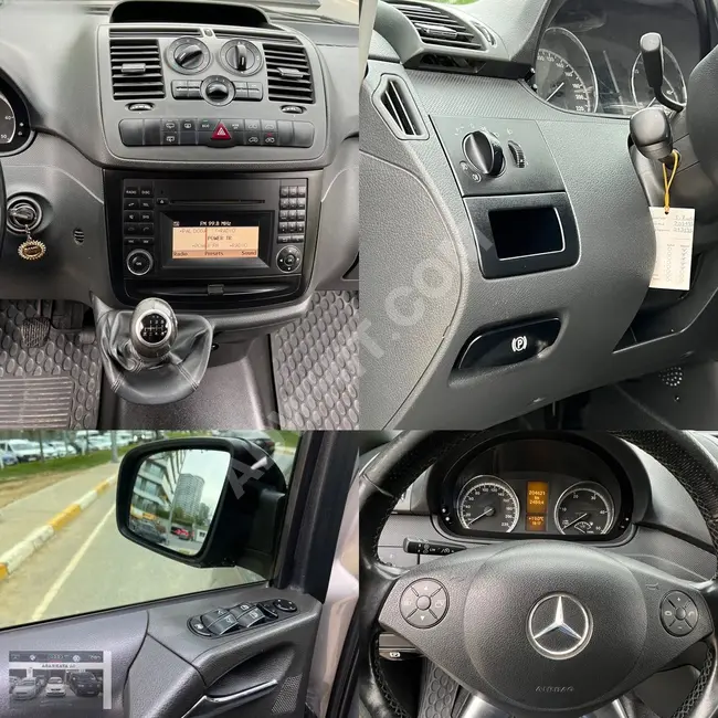 MERCEDES VİTO موديل 2012 - 8+1 - مرخصة - عداد 204.600 كم