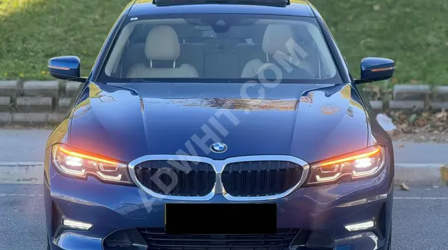 BMW 320i موديل 2021 SPORT, فتحة سقف, تدفئة, باكاج كهربائي, CARPLY, بدون تغيير