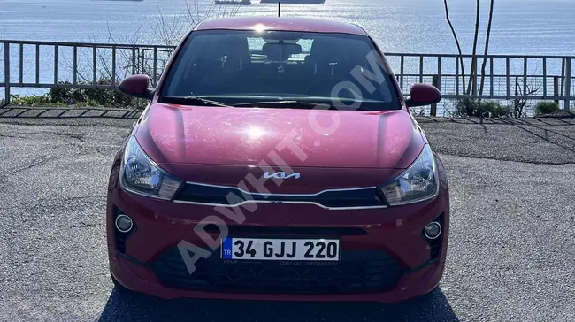 kia Rio  - موديل 2023 - 19 الف كم - بشاشة تابلت - بدون طلاء ولا عيوب - من ARAS