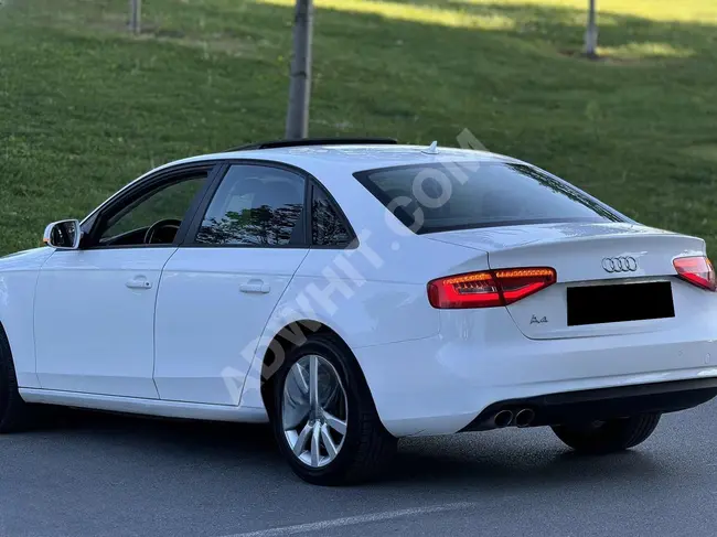 سيارة AUDİ A4 SEDAN 2.0TDI موديل 2015 - بمسافة 80,000 كم - سقف بانورامي + تدفئة + جلد كامل