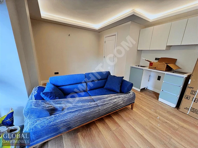 Modernly furnished 1+0 and 1+1 apartments in FULYA, all bills included, in a commercial complex.