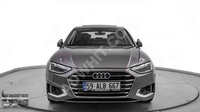 AUDI  A 4 - موديل 2020 - 95.000 كم - سقف بانورامي - بدون طلاء