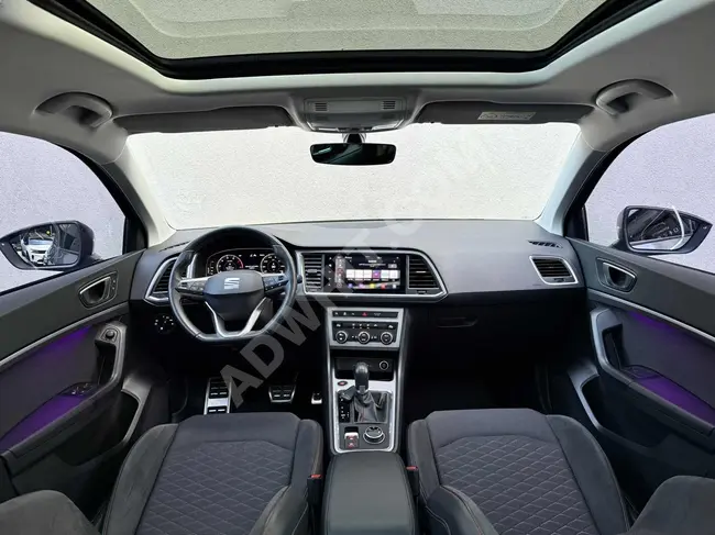 سيارة SEAT ATECA 1.5 EcoTSI ACT FR DSG موديل 2023 سقف زجاجي غير مصبوغ