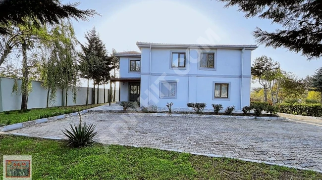 Independent villa on a plot of land measuring 1495 square meters in ÇATALCA BAHŞAYİŞ.