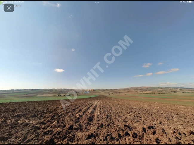 Agricultural investment land for sale at a reasonable price in İstanbul Silivri çeltik.