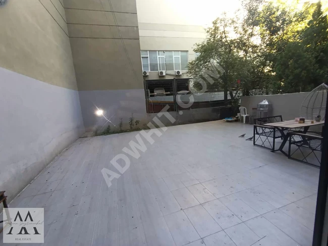 Apartment for rent in a new building with garden use near MARMARAY station in YENİ MAHALLE