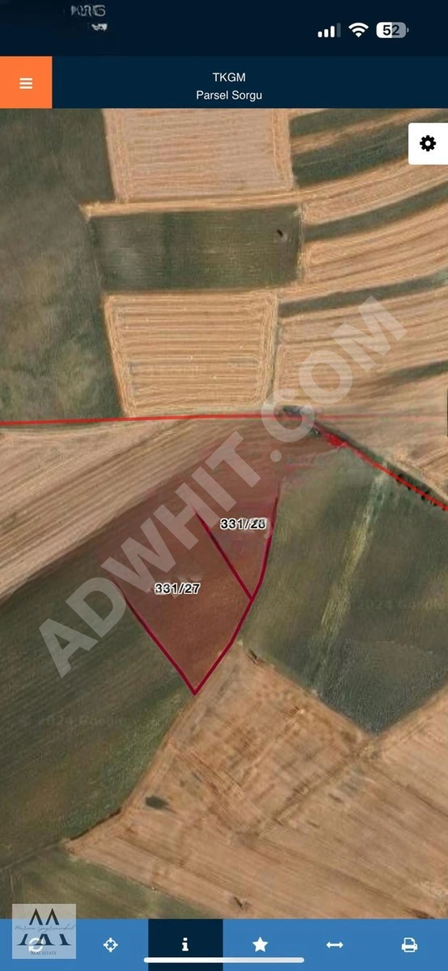 Cheap, independent, and owned plot of land in TEKIRDAĞ