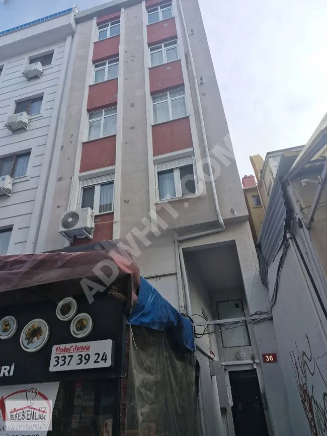 1+1 apartment for rent with no expenses on KARAKOLHANE Street in KADIKÖY