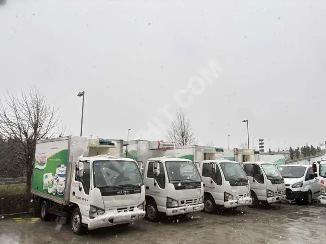 ISUZU NKR LOW truck model 2009 - FIRIGOFIRIK refrigeration with a distance of 200,000 kilometers