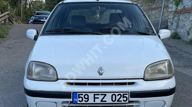 CLIO car model 1997 - without modifications, with a distance of 198,000 km - installment payment over 12 installments via credit card.