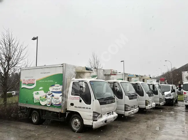 ISUZU NKR LOW truck model 2009 - FIRIGOFIRIK refrigeration with a distance of 200,000 kilometers