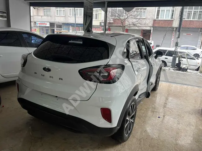 سيارة Ford Puma موديل 2023 بمسافة 22.000 كم / أضرار طفيفة / لا يوجد تجميل