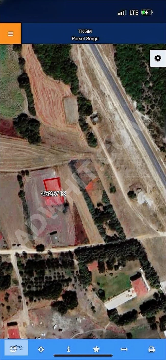 Land for sale with a separate building permit in Silivri Büyük kılıçlı