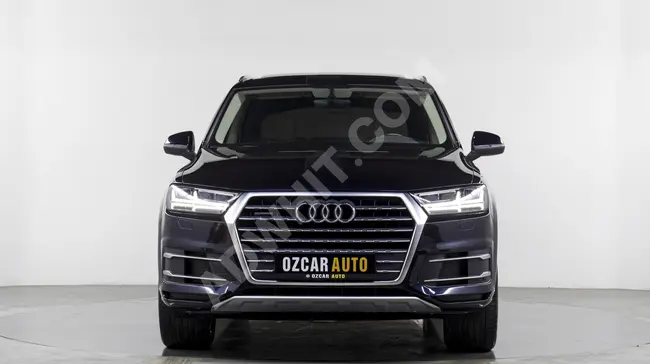 Audi Q7 car, 2017 model, from the dealer, 7 passengers