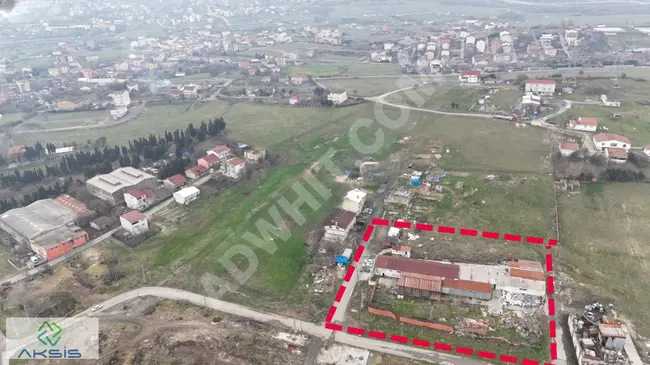 GÜZEL KONUM 1000 M2 KAPALI VE AÇIK ALAN ÜRETİME UYGUN