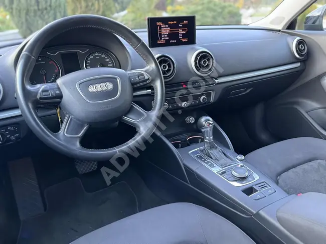 سيارة AUDİ A3 1.6 TDI موديل 2013 - أوتوماتيك بدون دهان بمسافة 160 ألف كيلومتر