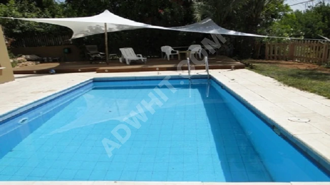 Holiday villa for rent with a private pool in İzmir Çeşme Alaçatı.