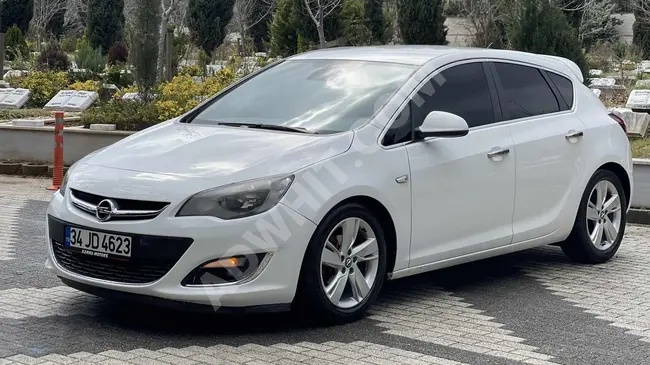 سيارة ASTRA 1.4 T موديل 2013 بقوة 140 حصان