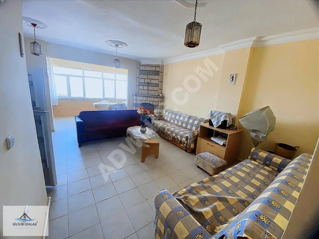 2+1 apartment with a full sea view in SİLİVRİ GÜMÜŞYAKA