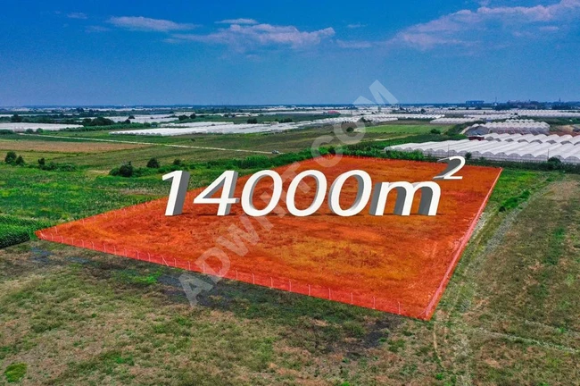 A plot of agricultural land with exceptional investment options in Konyaaltı, Antalya.