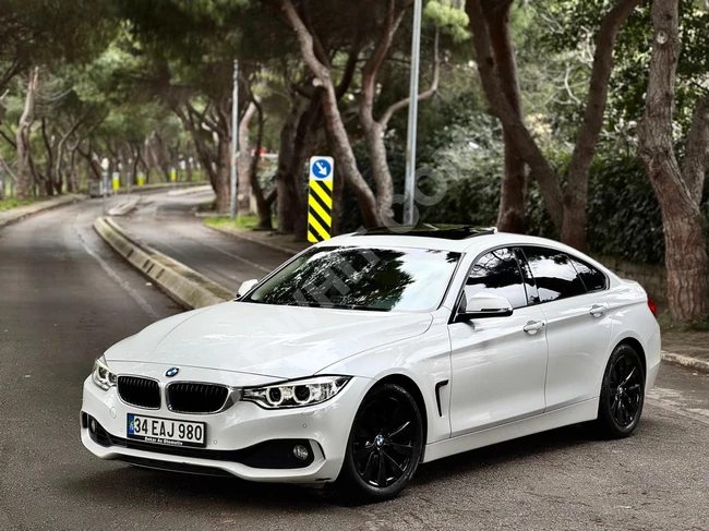 BMW 418i GRAN 2015 model with 76,000 km, *heated* electric trunk*