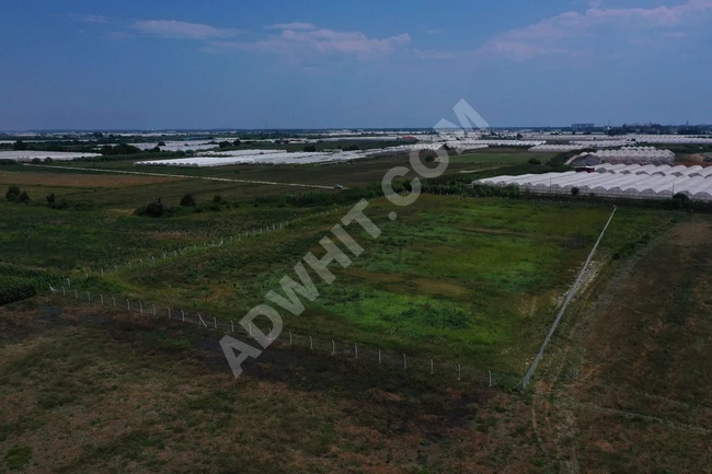 A plot of agricultural land with exceptional investment options in Konyaaltı, Antalya.