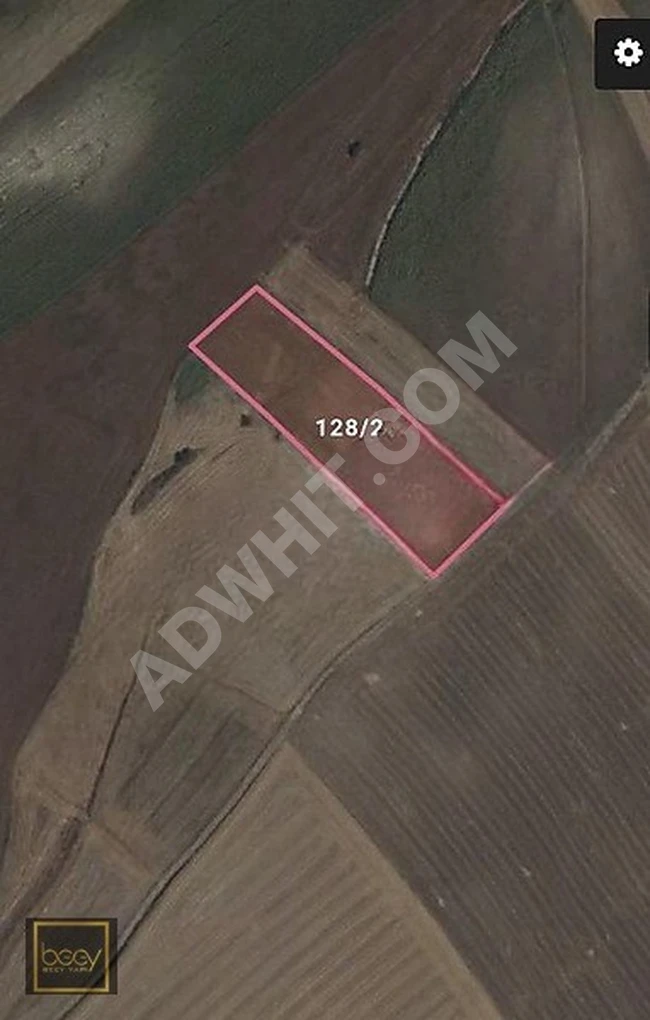 Land for sale with an area of 1334 square meters