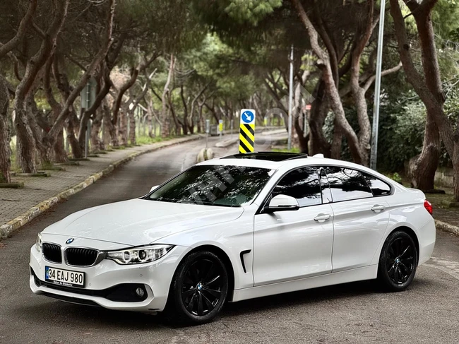 سيارة  BMW 418İ GRAN موديل 2015 بمسافة 76 ألف كم، *تسخين* حقيبة كهربائية*