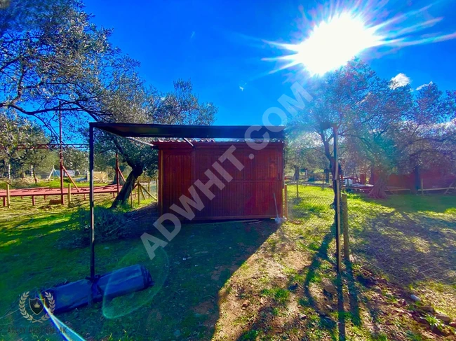 Land for sale, a fantastic hobby garden in KIZILKEÇİLİ.