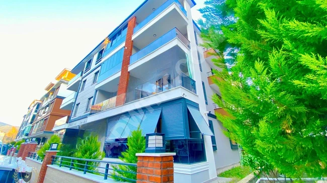 Luxury main apartment 2+1 with a front view in İKİZÇAY