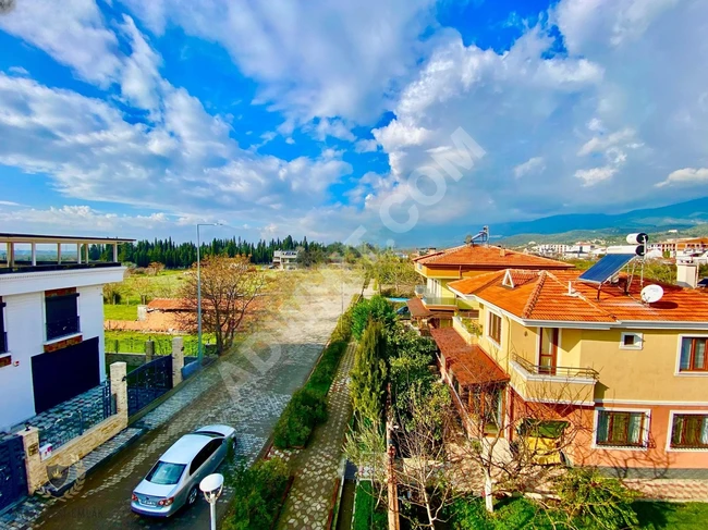 3+1 duplex with a nature view in ZEYTİNLİ