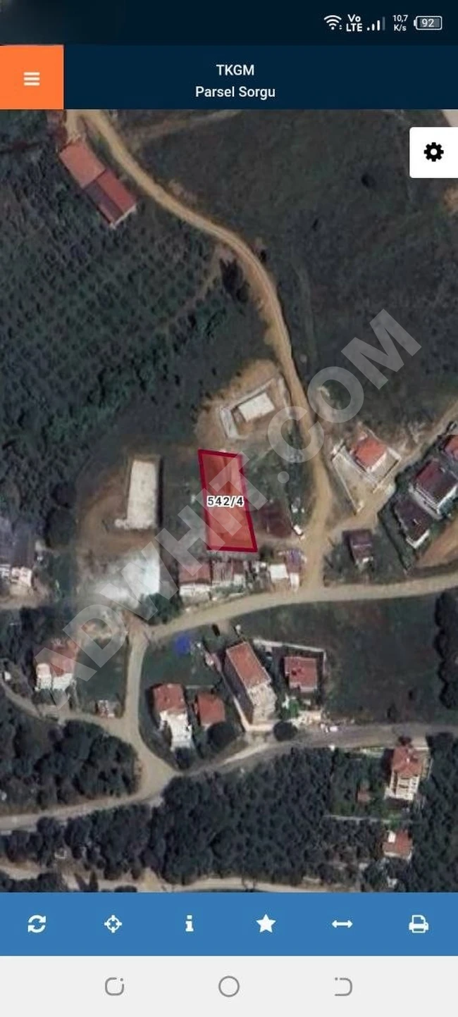 Land for sale in Yalova Armutlu