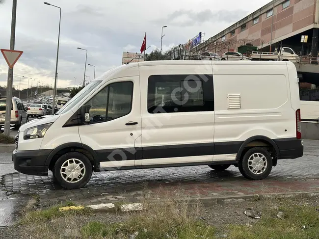 2018 FORD TRANSIT van - with half windows no expenses