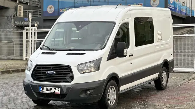 2018 FORD TRANSIT van - with half windows no expenses