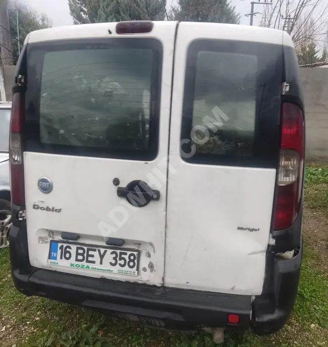 Fiat Doblo minivan, model 2007 with 297,000 km, 1.3 diesel engine, very clean.