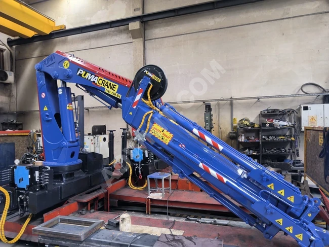 Fully folding crane on a Puma Crane 10 Ton truck