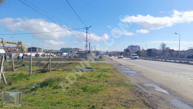 Commercial + residential land available on highway e/5 in Celaliye!!