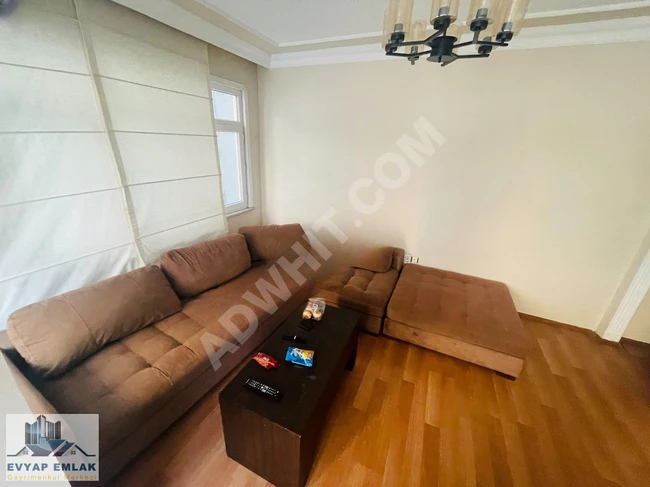 Apartment for rent 3+1, clean and furnished, equipped with an elevator, close to UEFA KUPASI in BAHÇELİEVLER.