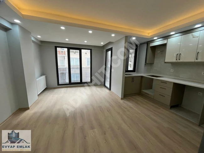 2+1 apartment for sale with very luxurious materials next to İSKİ in a new building.