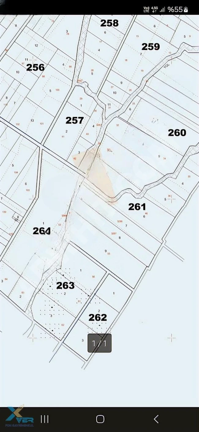 Agricultural land opportunity next to the road in ENEZ YENİCEKÖY