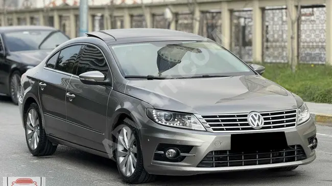 سيارة Volkswagen VW CC موديل 2015 - سقف زجاجي بنزين أوتوماتيكي بدون سجل أضرار