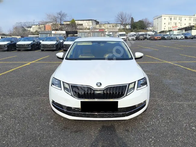 SKODA OCTAVIA 1.6TDI model 2019 with a distance of 39,000 km